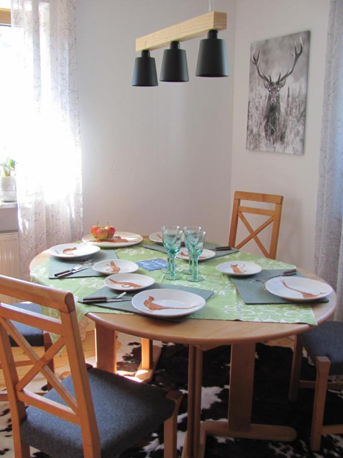#7 Ferienhaus Mit Schlossblick Trunkelsberg Fuer Max 6 Personen,Kueche Komplett Eingerichtet, 2 Baeder 3 Schlafzimmer Top-Ausstattung Kültér fotó